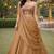 Beige Color Stylish Rangoli Silk Fabric Thread Embroidery Work Lehenga Set