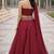 Pink Color Stylish Rangoli Silk Fabric Thread Embroidery Work Lehenga Set