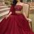 Pink Color Stylish Rangoli Silk Fabric Thread Embroidery Work Lehenga Set