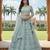 Sea Green Color Net Girlie Partywear Lehenga Choli For Girls