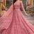 Pink Color Net Girlie Partywear Lehenga Choli For Girls
