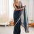 Grey color beautiful fendy satin fabric girlie looks stylish saree