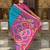 Sky blue silk blend ikkat and patola weaving concept saree & contrast blouse