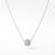 925 Sterling Silver Pave Sphere Pendant  Necklace Set , CZ Ball Pendant Set 