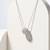 925 Sterling Silver Pave Sphere Pendant  Necklace Set , CZ Ball Pendant Set 