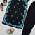 Black silk blend embroidered kurta-sets