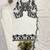 White georgette embroidered kurta-sets