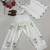 White silk blend embroidered kurta-sets
