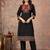 Cotton straight kurti-pant-dupatta set