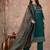 Cotton straight kurti-pant-dupatta set