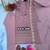 Lavender georgette embroidered kurta-sets