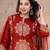 Cotton cambric printed straight kurti-pant-dupatta set