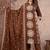 Cotton cambric printed straight kurti-pant-dupatta set