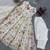 Off-white georgette embroidered kurta-sets
