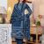 Cotton printed straight kurti-pant-dupatta set