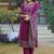 Cotton printed straight kurti-pant-dupatta set