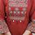 Cotton printed straight kurti-pant-dupatta set