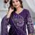 Cotton angrakha pattern kurti-pant-dupatta set