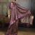 Purple color beautiful ethnic partywear saree for traditional rich looks