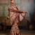 Beige color beautiful ethnic partywear saree for traditional rich looks