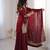 women's shimmer silk sequins embroidered kurta palazzo with dupatta set