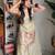 women's  silk ethnic motiff embroidered kurta palazzo with dupatta set