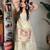 women's  silk ethnic motiff embroidered kurta palazzo with dupatta set