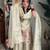 women's  silk ethnic motiff embroidered kurta palazzo with dupatta set