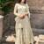 women's  silk sequins embroidered kurta sharara with dupatta set