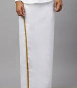 White cotton dhoti