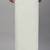 Cream plain cotton regular fit trousers