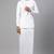 White plain cotton basic dhoti