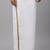White plain cotton dhoti