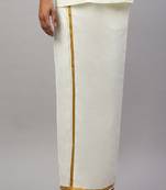 Cream dhoti cotton