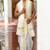 White dhoti art silk