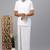 White plain cotton dhoti