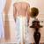 White plain cotton dhoti