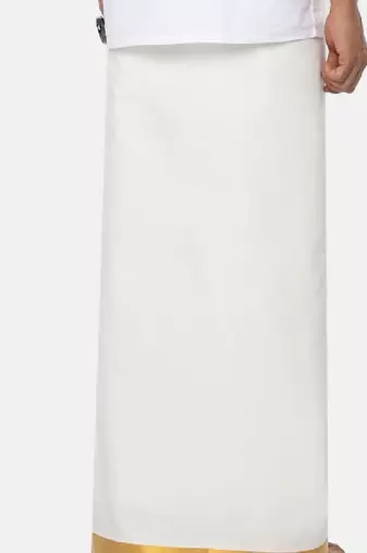 Cream dhoti cotton