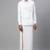 White dhoti cotton plain zardosi border - not specified