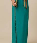 Green cotton dhoti not specified style