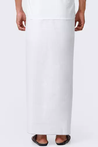 White cotton dhoti