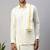 Cream cotton dhoti