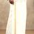 Cream zari border kora cotton dhoti
