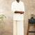Cream dhoti plain cotton