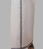 White dhoti cotton regular fit