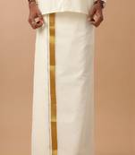 White cotton dhoti