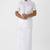White plain cotton dhoti