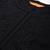 Black floral embroidered thread work kurta