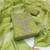 Green color designer simmer butti fabric ceremonial partywear suit