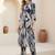 Black women floral printed regular pure cotton kurta with trousers